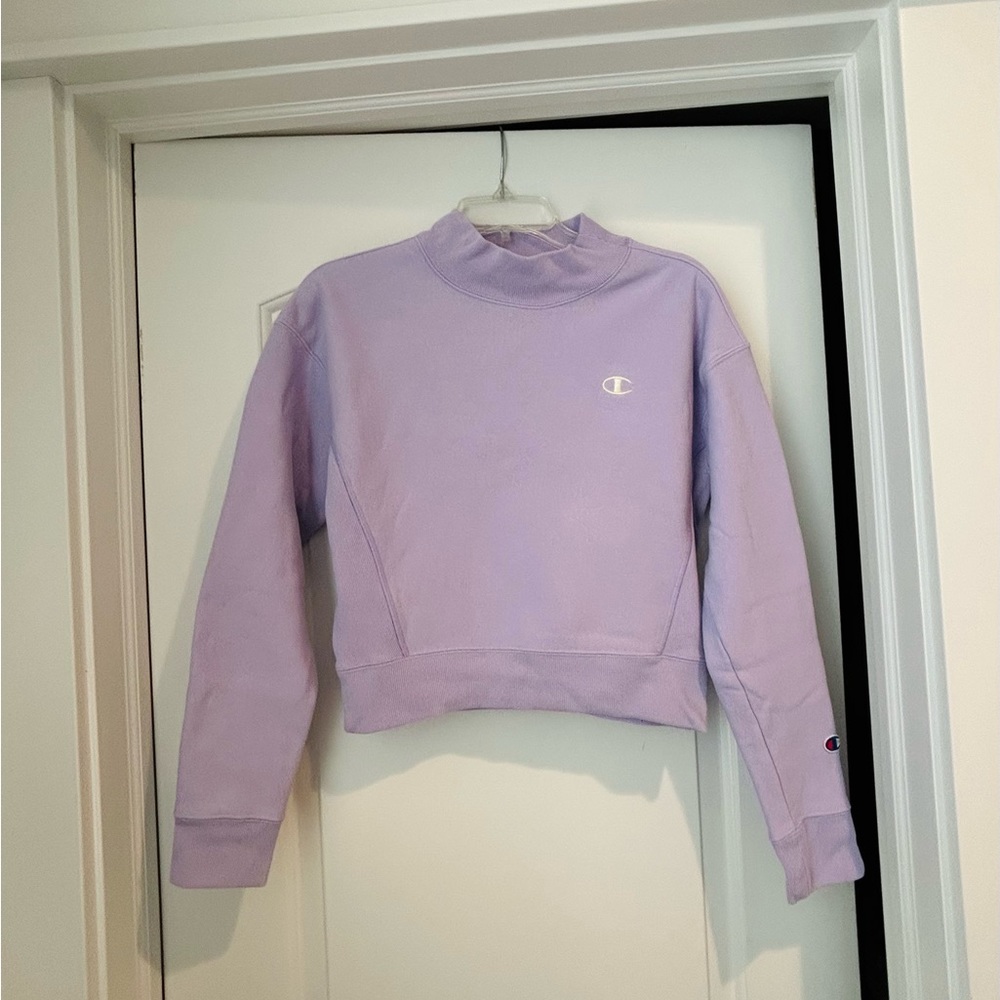 Champion Reverse Weave Mock Neck Sweatshirt